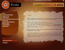 Tablet Screenshot of peedac.com.au